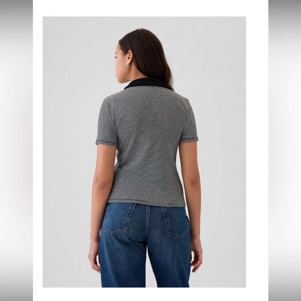 Gap - Modern Ribbed Polo - Picture 4 of 6